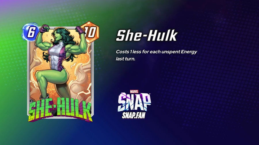 She-Hulk - Marvel Snap Cards