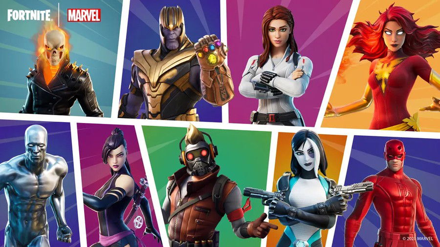 Fortnite: Melhores Crossovers com séries e outros jogos