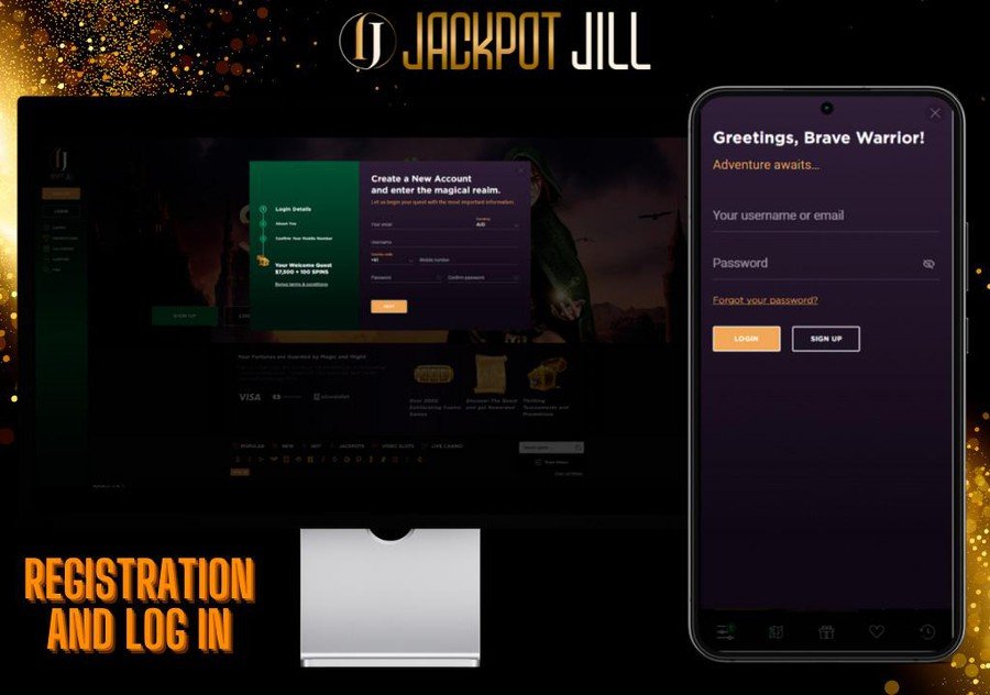 Jackpot Jill Casino Navigation of the site