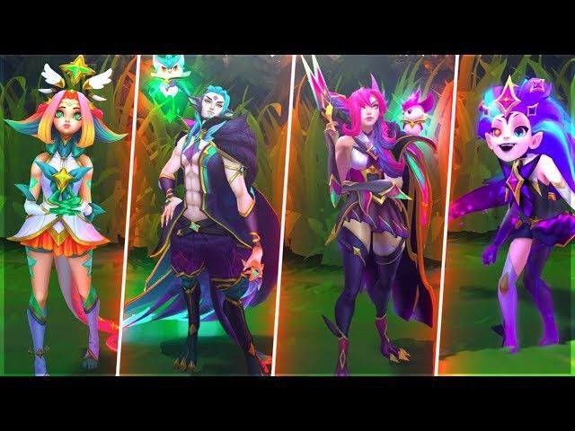 Season 3 - Neeko, Rakan, Xayah and Zoe