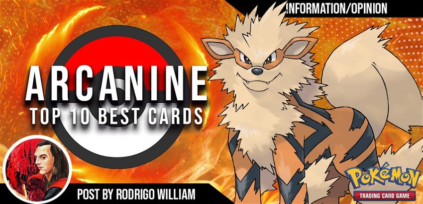 Pokémon TCG: Arcanine - Top 10 das melhores cartas do Pokémon