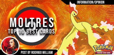 Pokémon TCG: Moltres - Top 10 Melhores Cartas