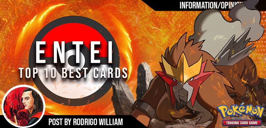 Pokémon TCG: Entei - Top 10 Melhores Cartas!