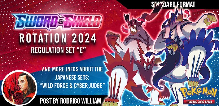 Pokémon TCG: Tudo sobre a Rotação 2024 + spoilers de Wild Force & Cyber Judge