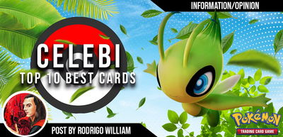 Pokémon TCG: Celebi - Top 10 Melhores Cartas do Pokémon!