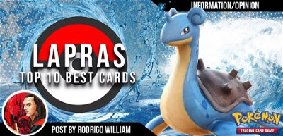 Pokémon TCG: Lapras - Top 10 Melhores Cartas