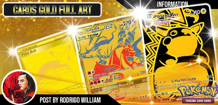 Guia Pokémon: Cartas Gold Full Art - Tudo o que você precisa saber e conhecer!