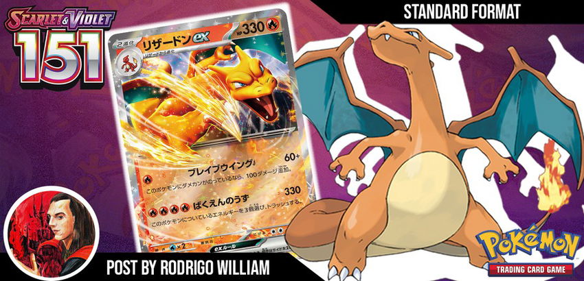 Deck Tech Standard - Charizard ex - Teorias e possibilidades com a coleção 151