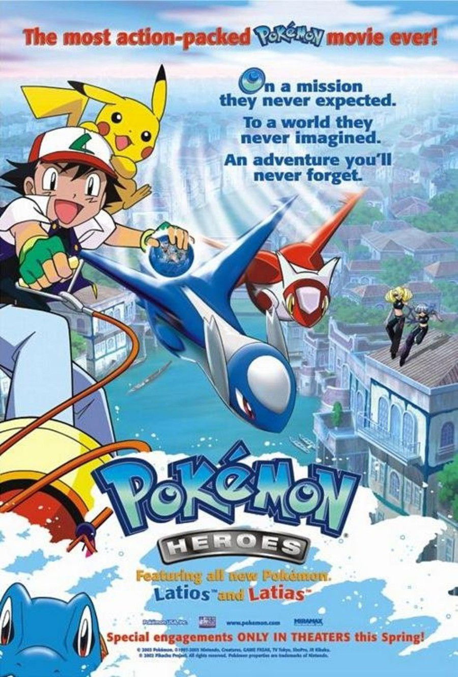 Os 10 melhores filmes de Pokémon