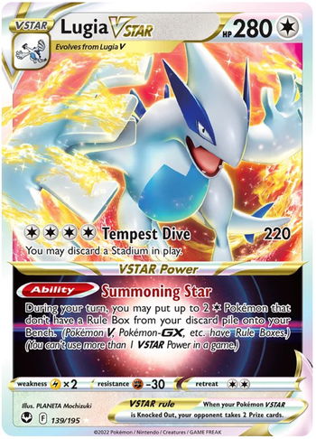 Pokémon Lugia Legend 29 29 - Ocean Grow  Pokemon lugia, Rare pokemon  cards, Pokemon cards