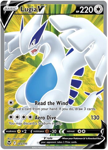 Check the actual price of your Lugia VSTAR (Secret) (202) 202/195 Pokemon  card