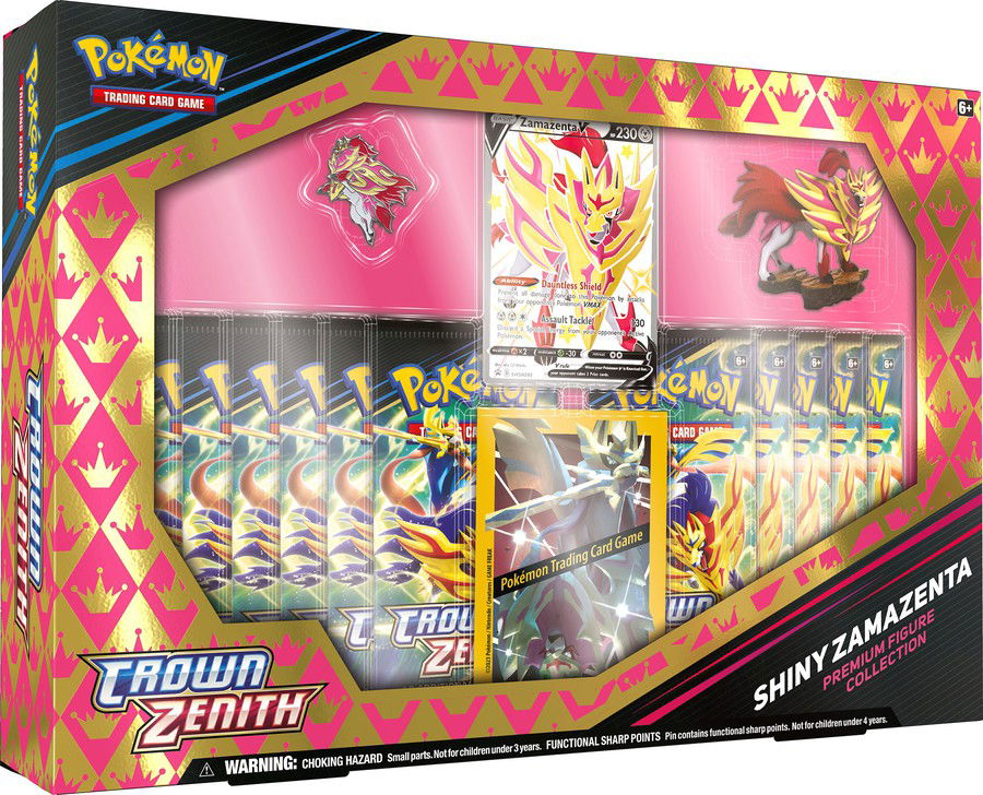 Box Cartas Pokemon Zacian V Fa Realeza Absoluta Copag - Deck de