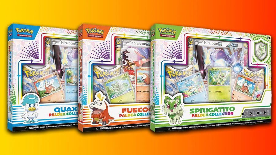 Box Pokémon Coleção Paldea Miraidon Ex 40 Cartas