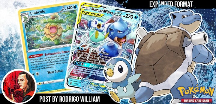 Expanded Deck Tech: Blastoise & Piplup Tag Team-GX + Ludicolo