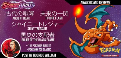 Produtos Pokémon 2023: Novos Sub Sets, Charizard Terastral e TCG Classic