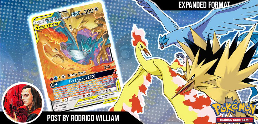 Kit Carta Pokémon Lendário Moltres Articuno E Zapdos Pt Br