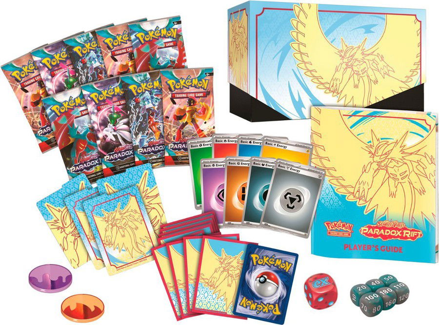 Pokemon TCG Products Revealed - Roaring Moon ex Box - Iron Valiant