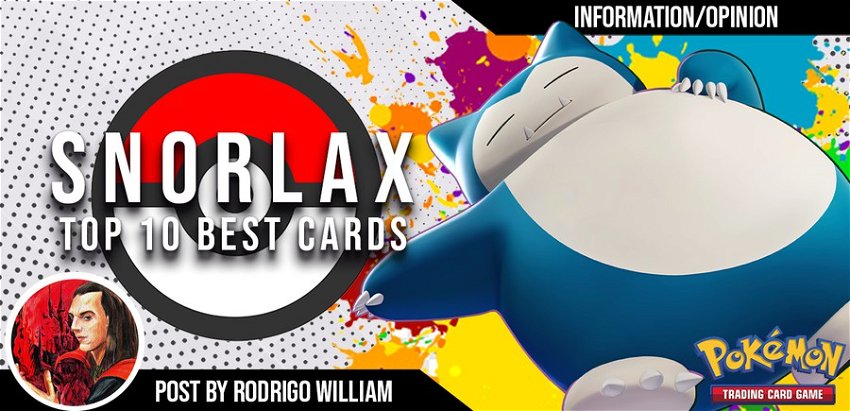 Pokémon TCG: Snorlax - Top 10 das melhores cartas do Pokémon