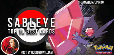 Pokémon TCG: Sableye - Top 10 Melhores Cartas do Pokémon