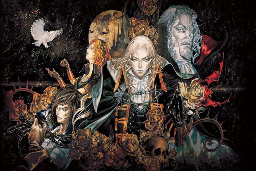 Arte do jogo Symphony of the Night