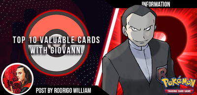 Pokémon TCG: Giovanni - Top 10 Cartas Mais Caras com a Temática