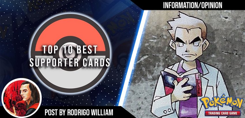 Top 10 best Supporter Cards in Pokemon TCG