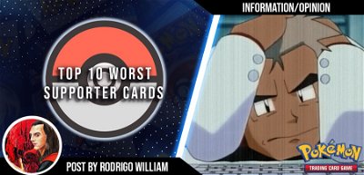Pokémon TCG: Top 10 Piores Trainer Supporters de todo o jogo!