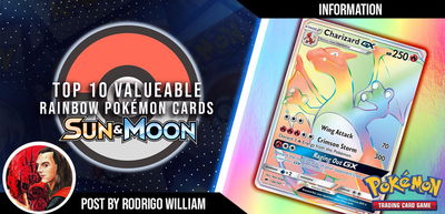 Pokémon TCG: Top 10 Most Expensive Rainbow Pokémon-GX from Sun & Moon!