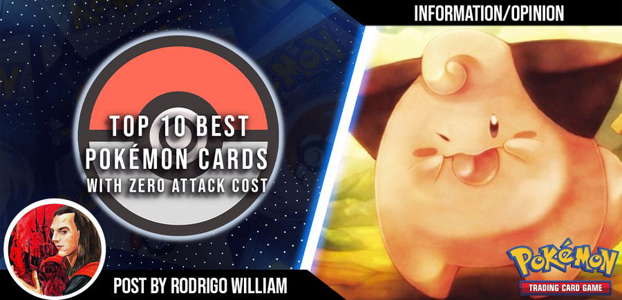 Pokémon TCG: Top 10 Best Pokémon With Zero Attack Cost