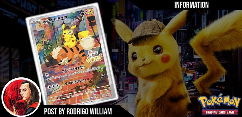 Carta Promo de Detective Pikachu 2 e sequência do filme Live Action