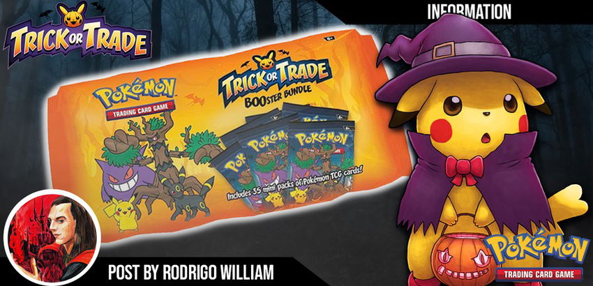 Trick or Trade - Pokémon TCG para o Halloween de 2024!