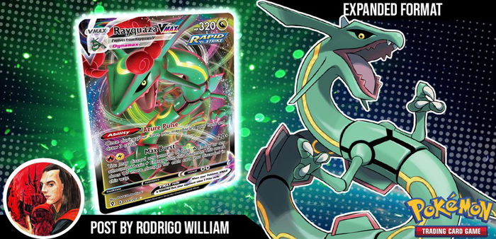 Pokémon TCG - Expanded Deck Tech: Rayquaza VMax (Dragon Burst)