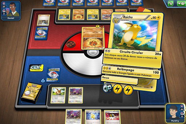 Como Atacar no Pokémon TCG